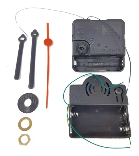 Máquina Para Relógio De Parede 13 Mm Musical Passáros